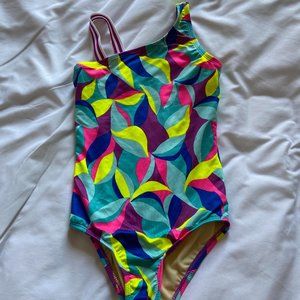 Land's end girls one piece swimsuit Size M